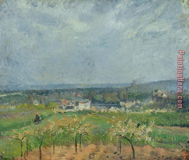 Camille Pissarro Landscape in Pontoise